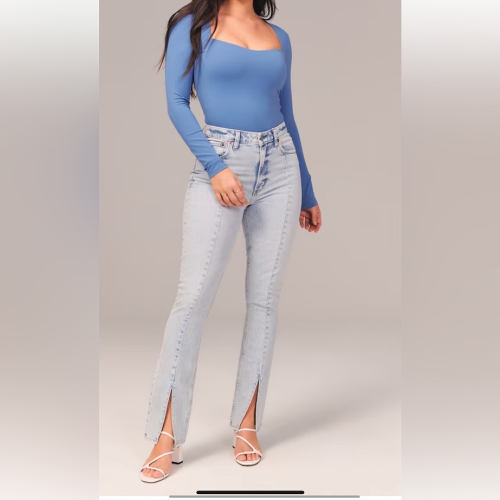 Abercrombie & Fitch Curve Love HR Skinny Jeans